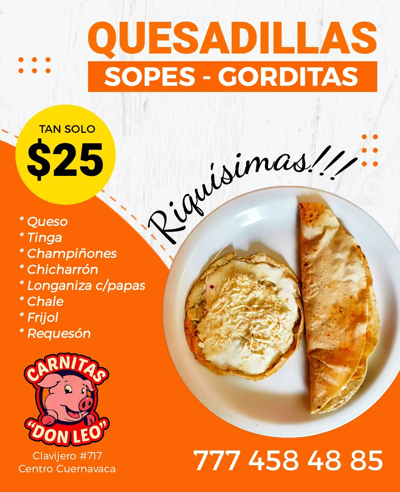 Promoción chamorros con precio