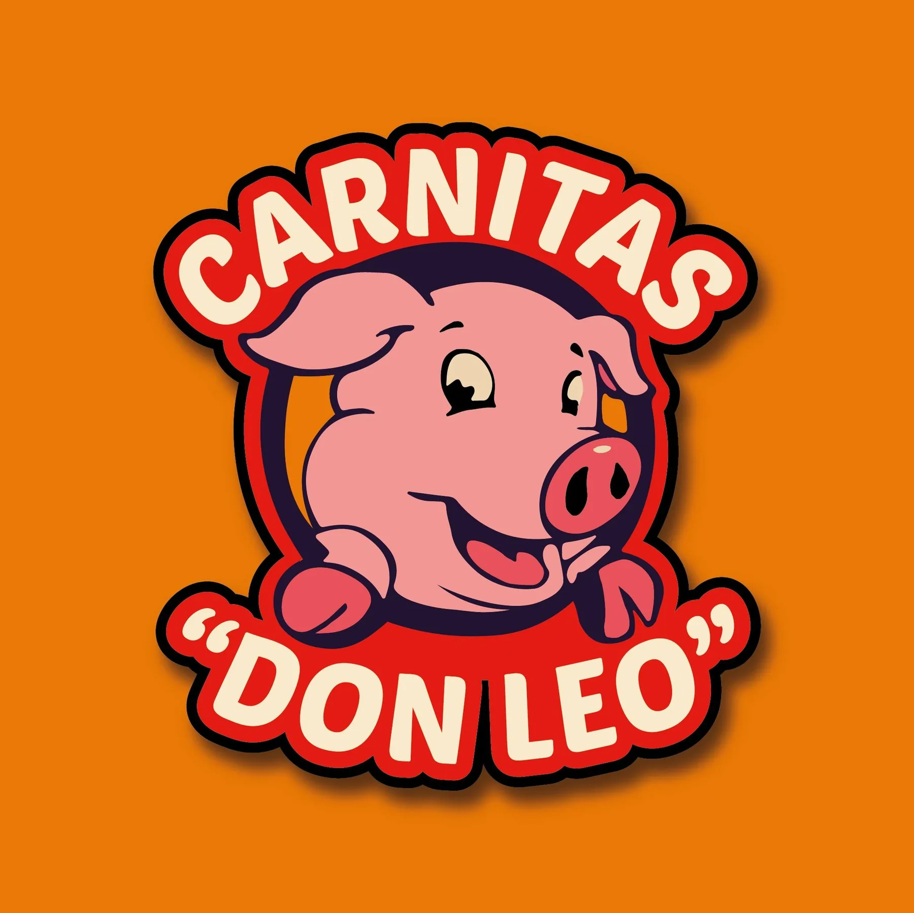 Logotipo Carnitas Don Leo