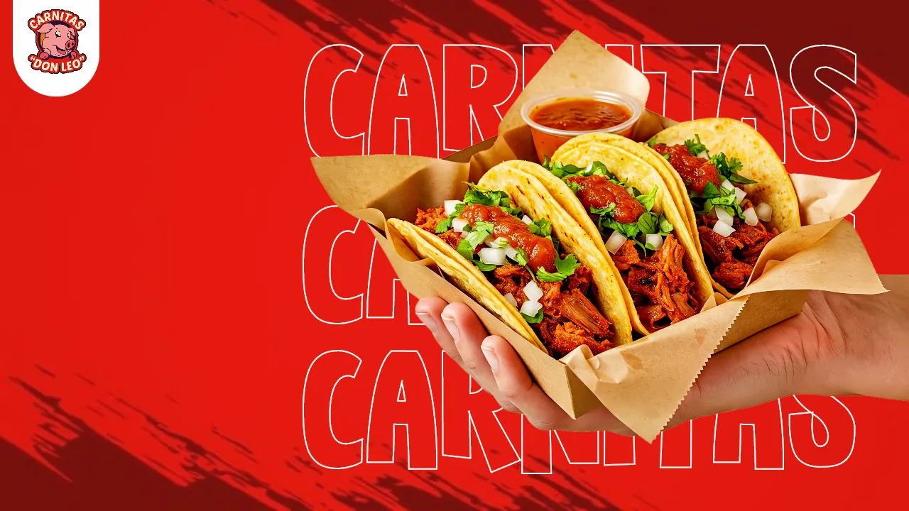 Portada de tacos de carnitas